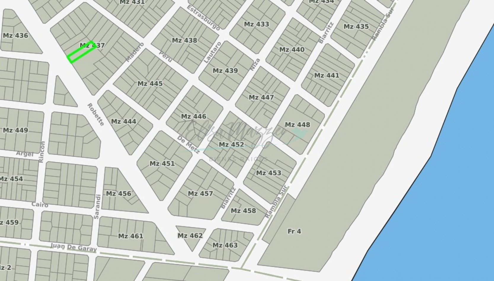 LOTE MULTIFAMILIAR EN VENTA - OPORTUNIDAD - MAR DE OSTENDE